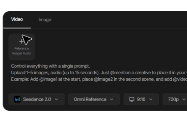 Add a reference and prompt Add a reference and prompt