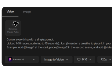 Write a camera-directed prompt for PixVerse V6 Write a camera-directed prompt for PixVerse V6